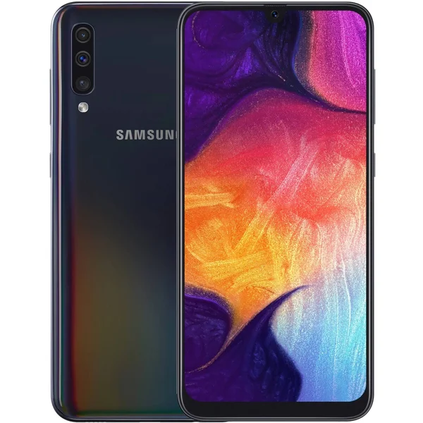 Samsung Galaxy A50 A505FD 4GB/64GB Dual SIM - Black - 158.5 x 74.7 x 7.7