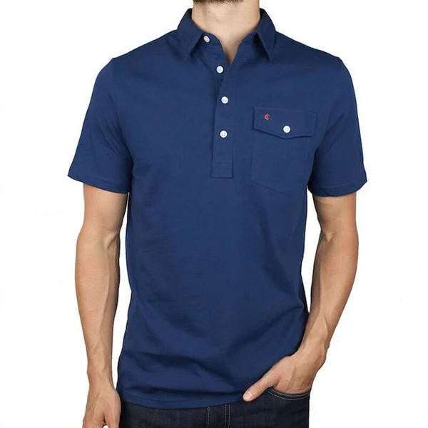Criquet The Solid Players Polo Shirt - Navy - Size: M