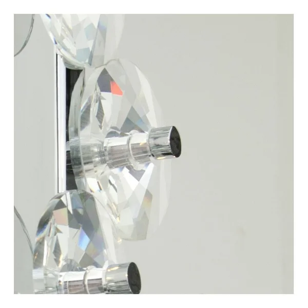 Rogue Decor Engeared 2 Light Wall Sconce Chrome 612290