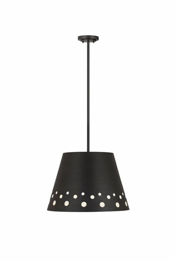 Z-Lite Katie Rubbed Brass 1 Light Chandelier 6014-18RB