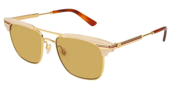 Gucci GG0287S Sunglasses - Beige/Gold (005)