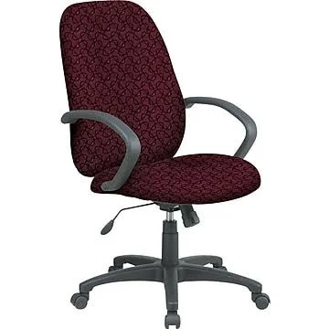Office Star Custom High-Back Executive Chair - Inferno, 45" x 26" x 27"