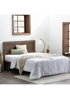 Lucid Dream Collection Classic Framed Wood Headboard - Southern Oak - Twin/Twin XL