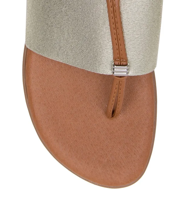 Andre Assous Women's Nice Thong Sandals - Platino