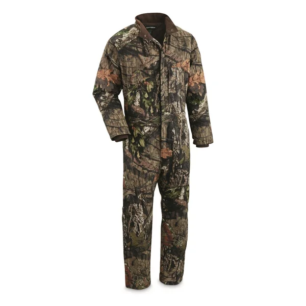 Plus HuntRite Men's Camo Insulated Coveralls - Size: 2XL, Mossy Oak Country