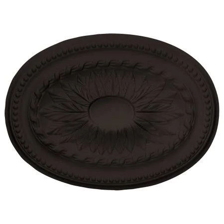 18 1/2x22W x 13 1/2x22H x 1 7/8x22P Saverne Ceiling Medallion - Hand-Painted Stone Hearth