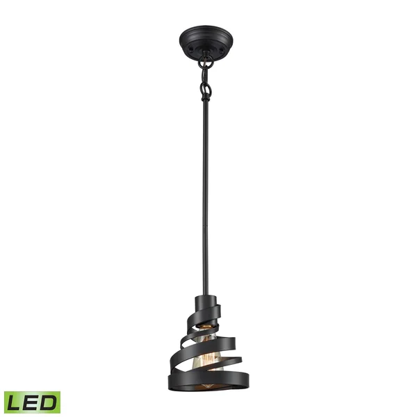 Elk Lighting Zabrina 1 Light Pendant in Oil Rubbed Bronze