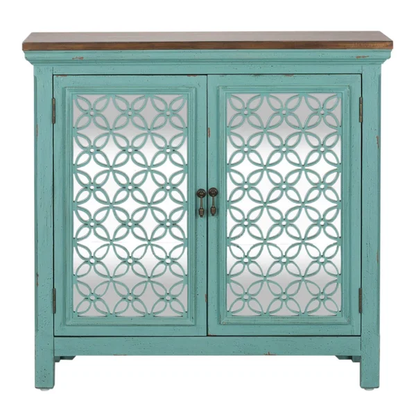 Liberty Furniture Kensington Blue 2 Door Accent Cabinet