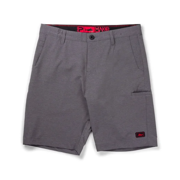 Pelagic Mako Hybrid-Shorts - Grey - Size 34