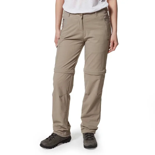Craghoppers Womens NosiLife Pro II Convertible Trouser Mushroom