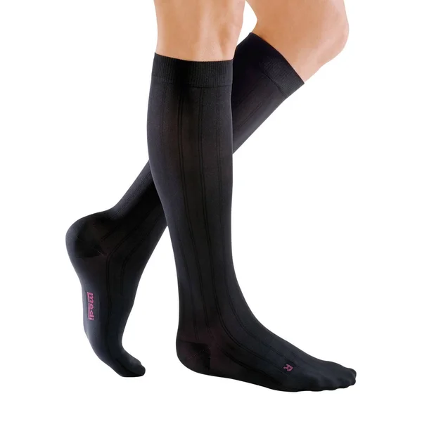 Mediven for Men Classic 30-40 mmHg Knee High, Extra Wide Calf, IV, Tall, Black