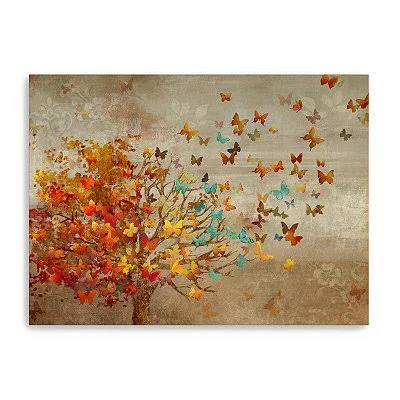 Butterfly Tree Giclee Canvas Art Print, 48x36 in.