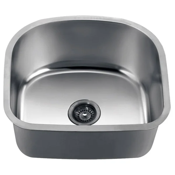 Dawn ASU105 Undermount Cresent Single Bowl Sink