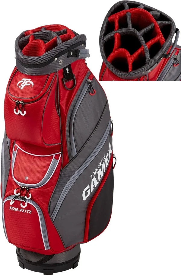 Top Flite 2019 Gamer Golf Cart Bag - Men's, Red
