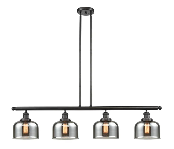 Innovations Lighting-Large Bell 4 Light Island Light-214-OB-G73
