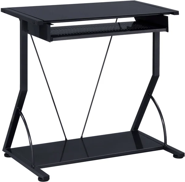 Coaster - Workstation - rectangular - black