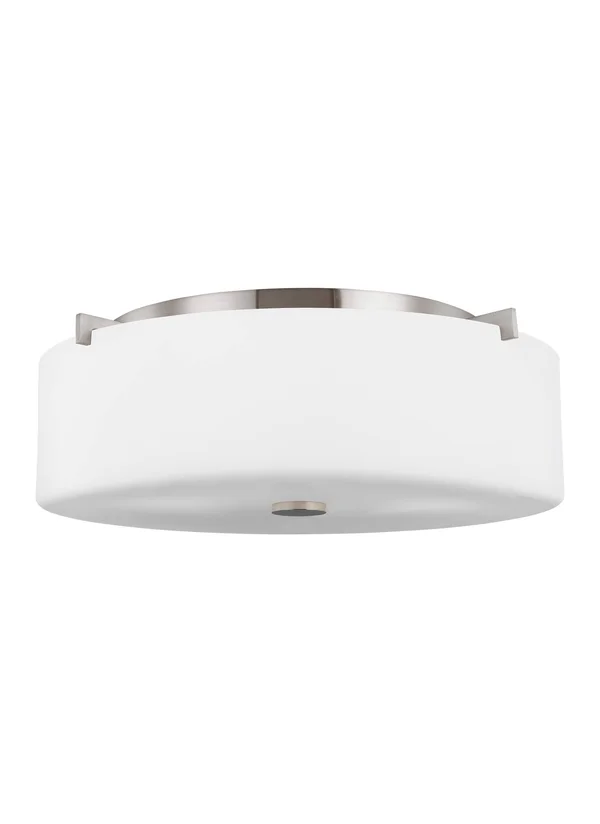 Sunset Drive 3 - Light Flush Mount Brushed Steel FM312BS