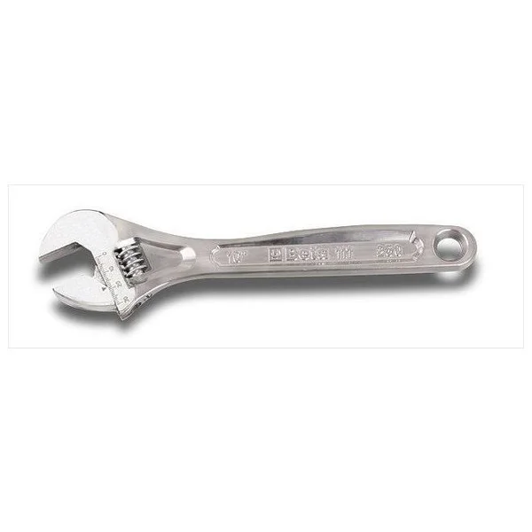 Beta Tools 001110038 111 380 - 15 in. Adjustable Wrenches with Scales Chrome Plated