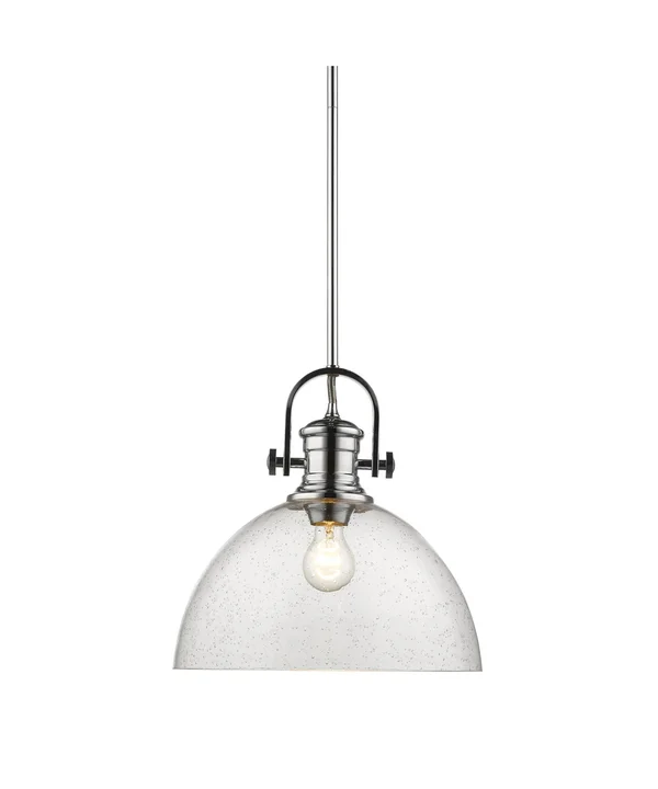 Golden Hines 1 Light Pendant 3118 L CH SD (Chrome)