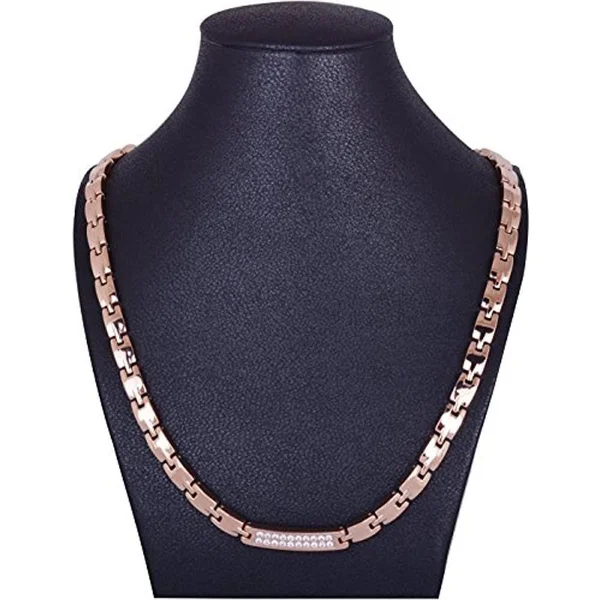 Smarter Lifestyle Women's Czech Crystal Titanium Magnetic Therapy Necklace