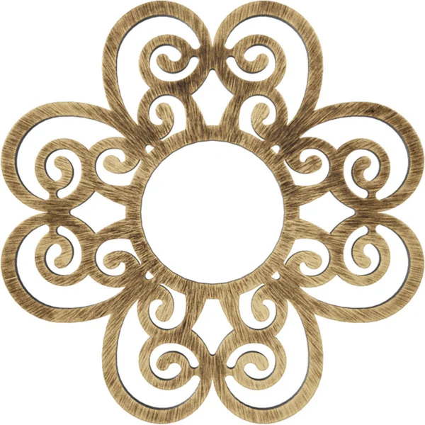 Ekena Millwork CMPP26COABS 26x22OD x 8 7/8x22ID x 3/4x22P Cohen Architectural Grade PVC Pierced Ceiling Medallion - Antiqued Bras