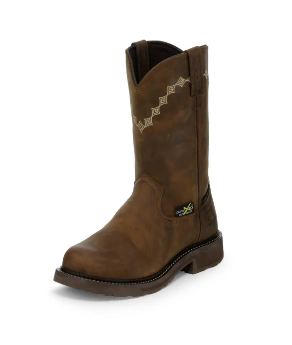 Justin Ladies Gypsy Fashion 11in Comp Toe Boots 11