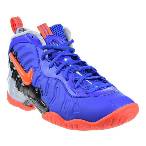 Nike Little Posite Pro Racer BLUE/TOTAL CRIMSON/GREEN Strike