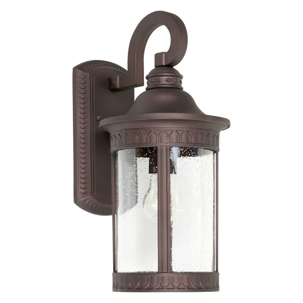 Forte Lighting 1771-01-32 Signature Outdoor Wall Light Antique Bronze