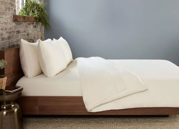 Sheex Original Performance Duvet Cover in Bright White - Size: Twin/Twin XL, Polyester