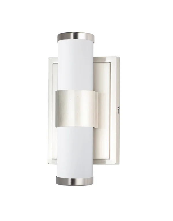 Maxim - 52112WTSN - LED Bath Vanity - Optic - Satin Nickel