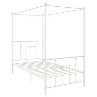 Avenue Greene Marina Canopy Bed (White - Twin)