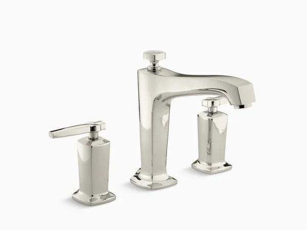 Kohler K-T16237-4-SN Margaux Polished Nickel Deck Mount Bath Faucet Trim