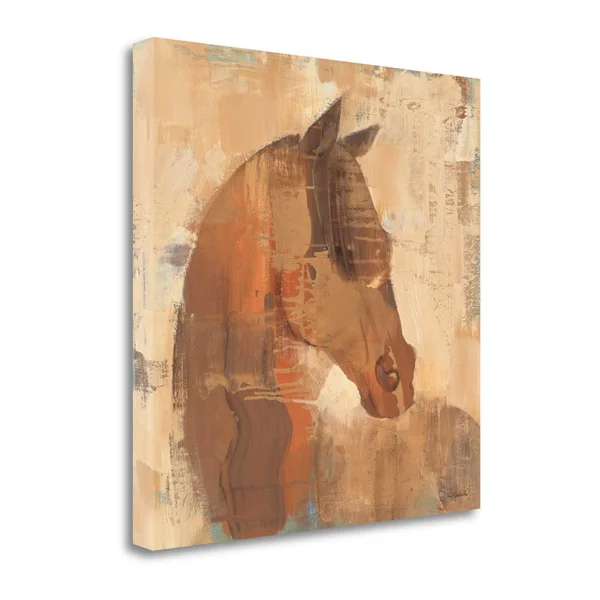Tangletown Fine Art 'Spirit' by Albena Hristova Textual Art on Wrapped Canvas