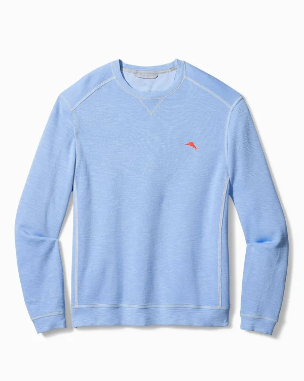 Tommy Bahama Tobago Bay Crewneck Sweatshirt in Light Sky