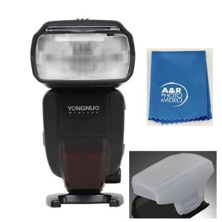 Yongnuo YN600EX-RT II Flash Kit TTL HSS Optical Master Canon Yn600exrtii with Case and Stand