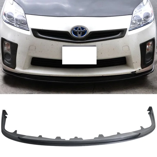 10-12 Toyota Prius JDM OE Style Add-On Front Bumper Lip Spoiler Bodyki
