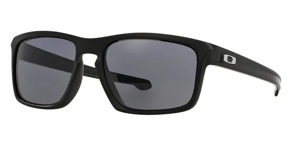Oakley Sliver Sunglasses - Matte Black/Grey Lens
