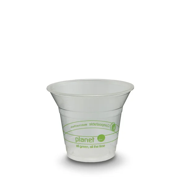 Planet+ 100% Compostable Pla Clear Cold Cup - 7-Ounce, 2000-Count Case