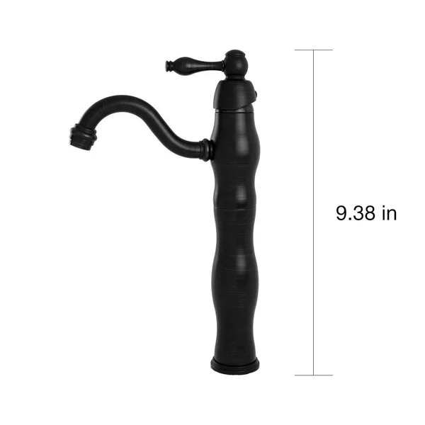 Victorian Vessel Sink Filler Faucet in Oil Rubbed Bronze