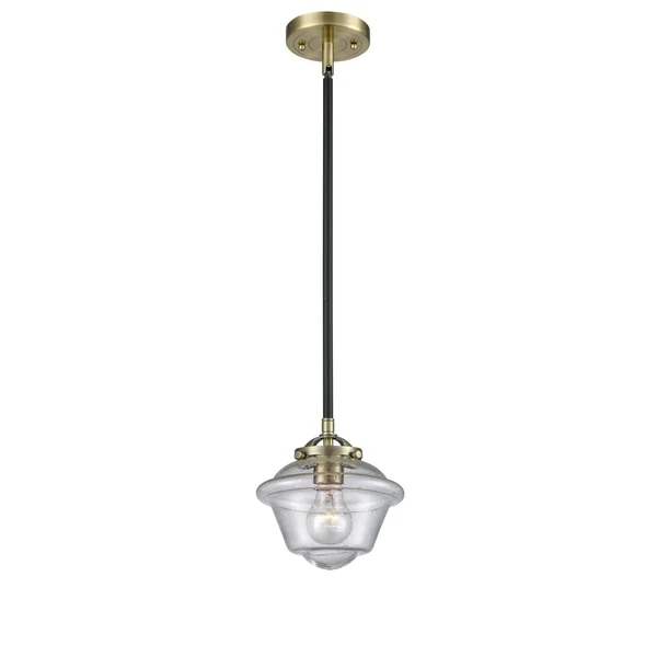 Innovations 284-1S-BAB-G534-LED Black Antique Brass Small Oxford 1 Light Mini Pendant