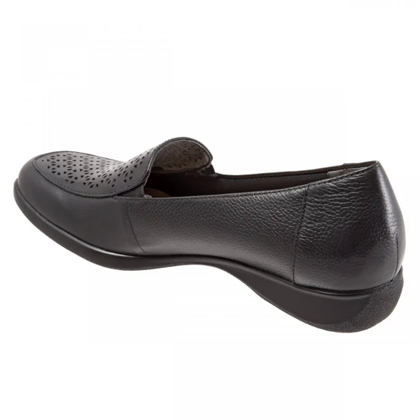 Women's Trotters Jenn Laser Slip-On, Size: 9.5, Black