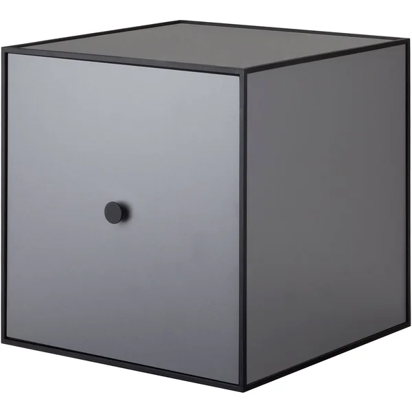 by Lassen Frame 35 Cub with Door - Boxes MDF Dark Grey - 39351