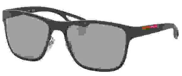 Prada Linea Rossa PS56QS LJ SILVER TIG3C2 Men's Sunglasses Grey Size 56