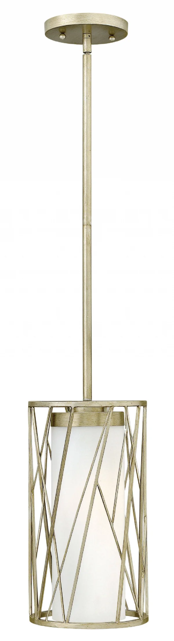 Fredrick Ramond Nest 1 Light Mini-Pendant, Silver Leaf - FR41617SLF