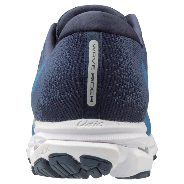 Men's Mizuno Rider Waveknit 3 Running Shoe, Size: 7 Wide, Blue