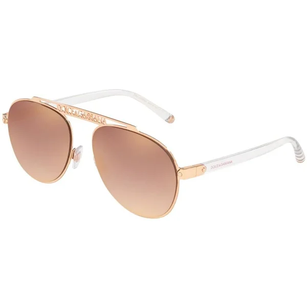 Dolce & Gabbana Sunglasses DG2235 12986F Pink Gold 57 mm