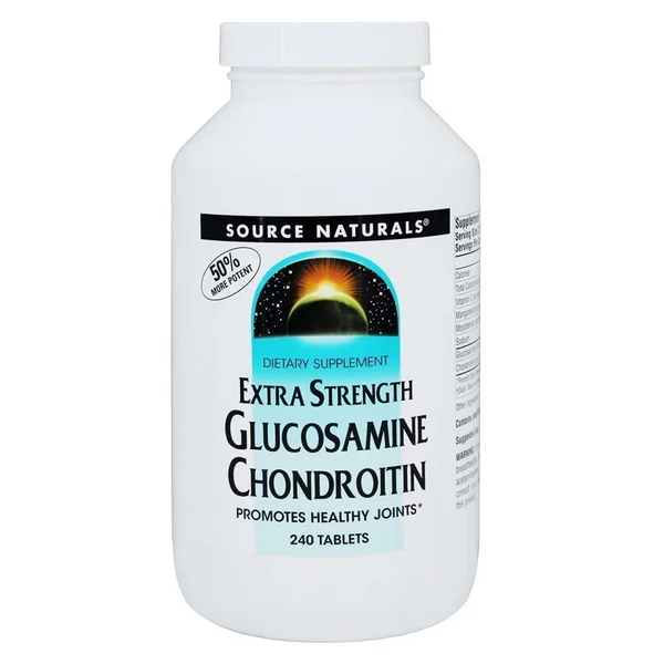 Source Naturals Glucosamine Chondroitin, Extra Strength, Tablets - 240 tablets
