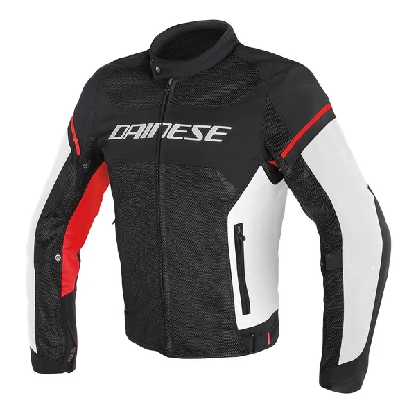 Dainese Air Frame D1 Tex Jacket Black- White -Red 60