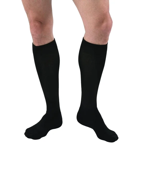 Jobst Activewear 30-40 mmHg Knee High, X-Large, Steel Gray