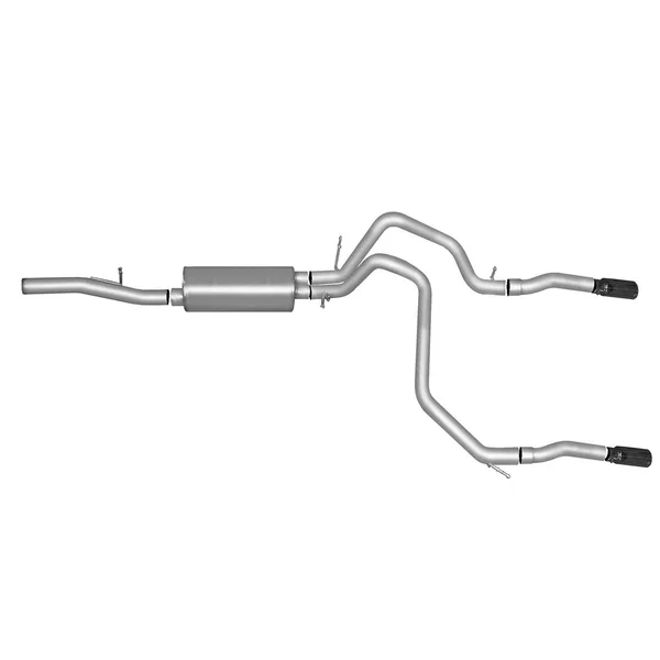 Gibson Performance 65669 Cat-Back Dual Split Exhaust System Stainless